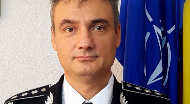 Comisarul șef Cristian Voiculescu, noul șef al IPJ Olt