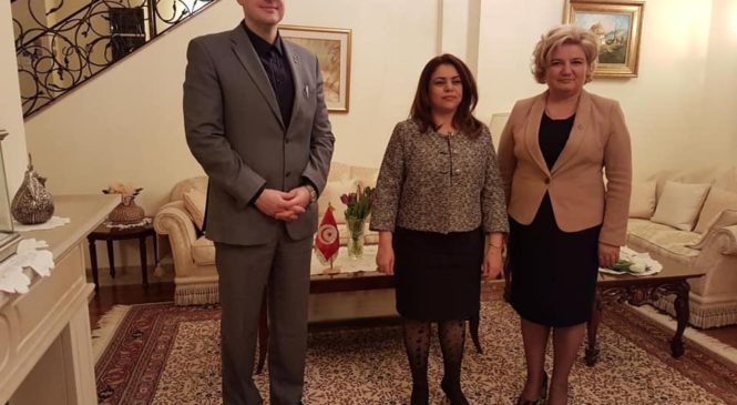 Senatorul Siminica Mirea, întâlnire cu ambasadorul Republicii Tunisiene în România